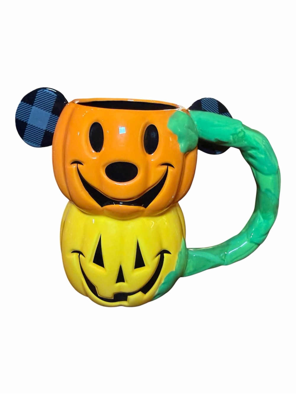 Disney Parks Mickey Pumpkin Halloween Trick or Treat Mug 2021